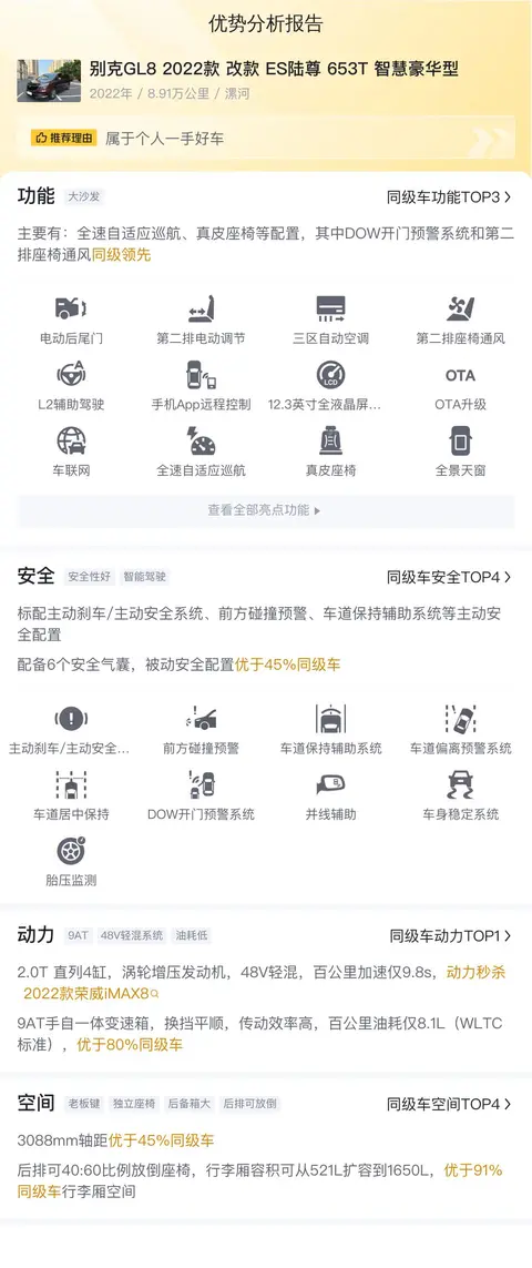 185万,入手22年别克GL8,家用商务都体面!-3