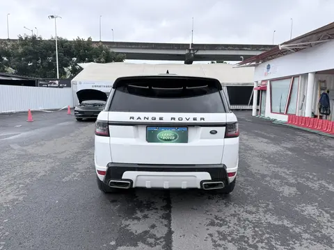 22年路虎揽胜运动,白色耀黑版,46万公里,准新价等你来!-2