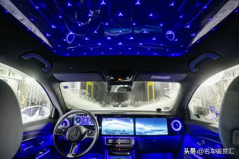 全新奔驰GLB拥有三块大屏、七座布局与满车星光-2